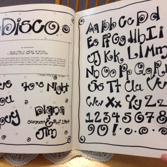 Art and Drawing Book - LMNOP more creative lettering - Picture 4 of 5